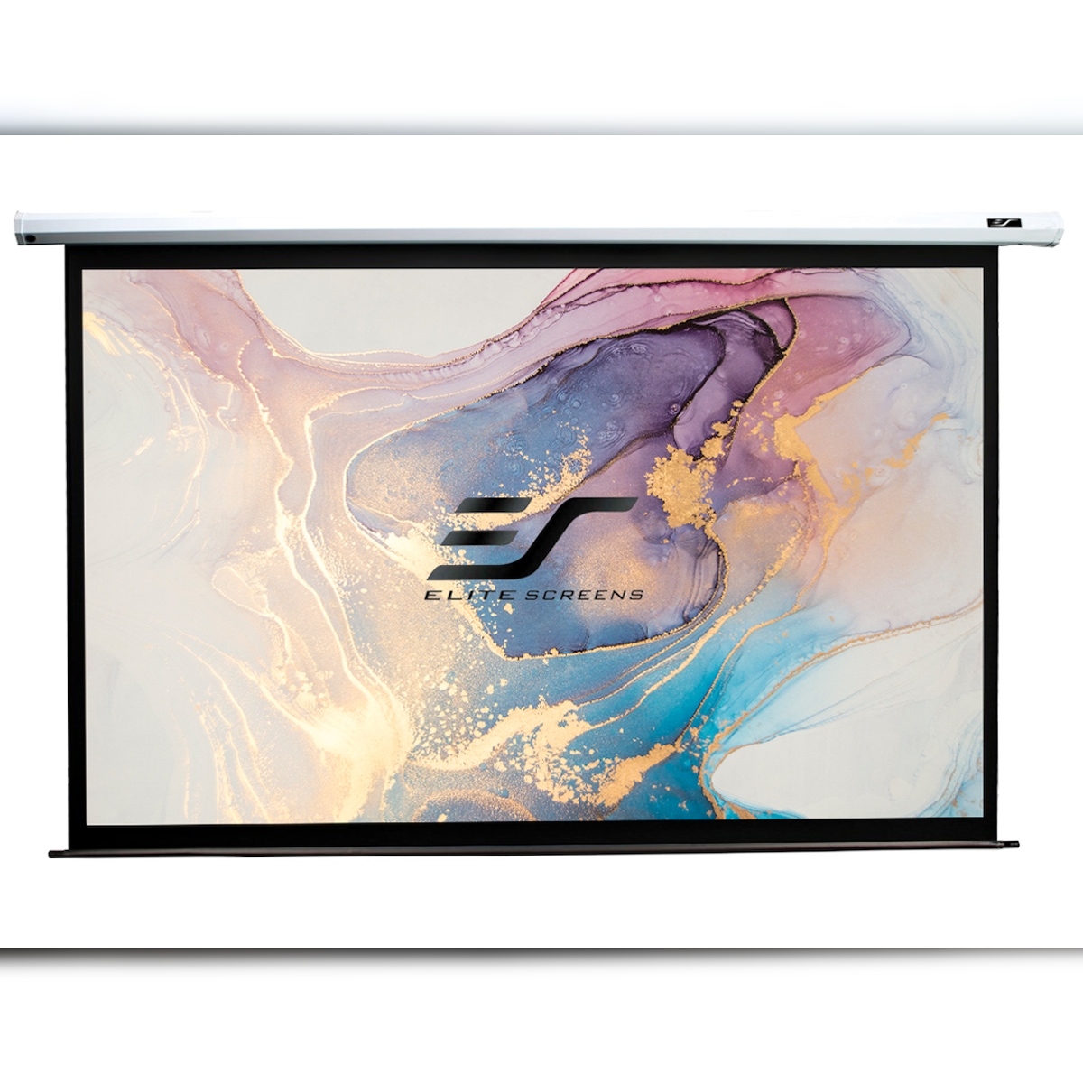 Brand.907614 ELITE SCREENS Beamer Leinwand ,/SPECTRUM - MOTORLEINWAND/84/geeignet für: Normale Projektoren - white