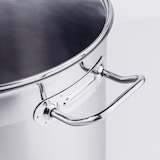 thumbnail of Edelstahl Universaltopf Großraumtopf Kochtopf Topf mit Glasdeckel 20 L