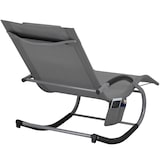 thumbnail of tectake lettino prendisole Taya, ergonomico, funzione a dondolo - 406169