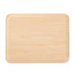 thumbnail of Plateau Capri rebord élevé - Surface lisse - 43 x 61 cm - Bouleau - Lot de 12 - Cambro