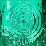 thumbnail of Relaxdays Glasvase, 12er Set, Deko-Vase, geprägtes Vintage-Design, HD: 13x6 cm, Mini-Vasen für Tischdeko, Glas, grün