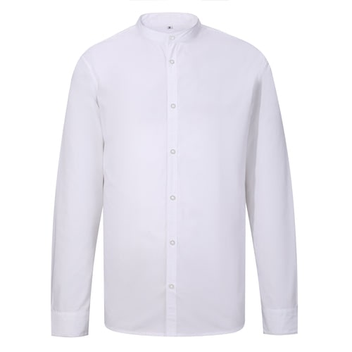 Camisa Camarero para Hombre con Mangas Largas 8275: Blanco / L