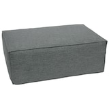 thumbnail of L-Sofa HWC-O54, Lounge-Couch mit Ottomane, erweiterbar modular rechts/links, Stoff/Textil 63x270x190cm ~ dunkelgrau