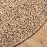 thumbnail of vidaXL Vloerkleed ZIZUR binnen en buiten 90 cm jute look
