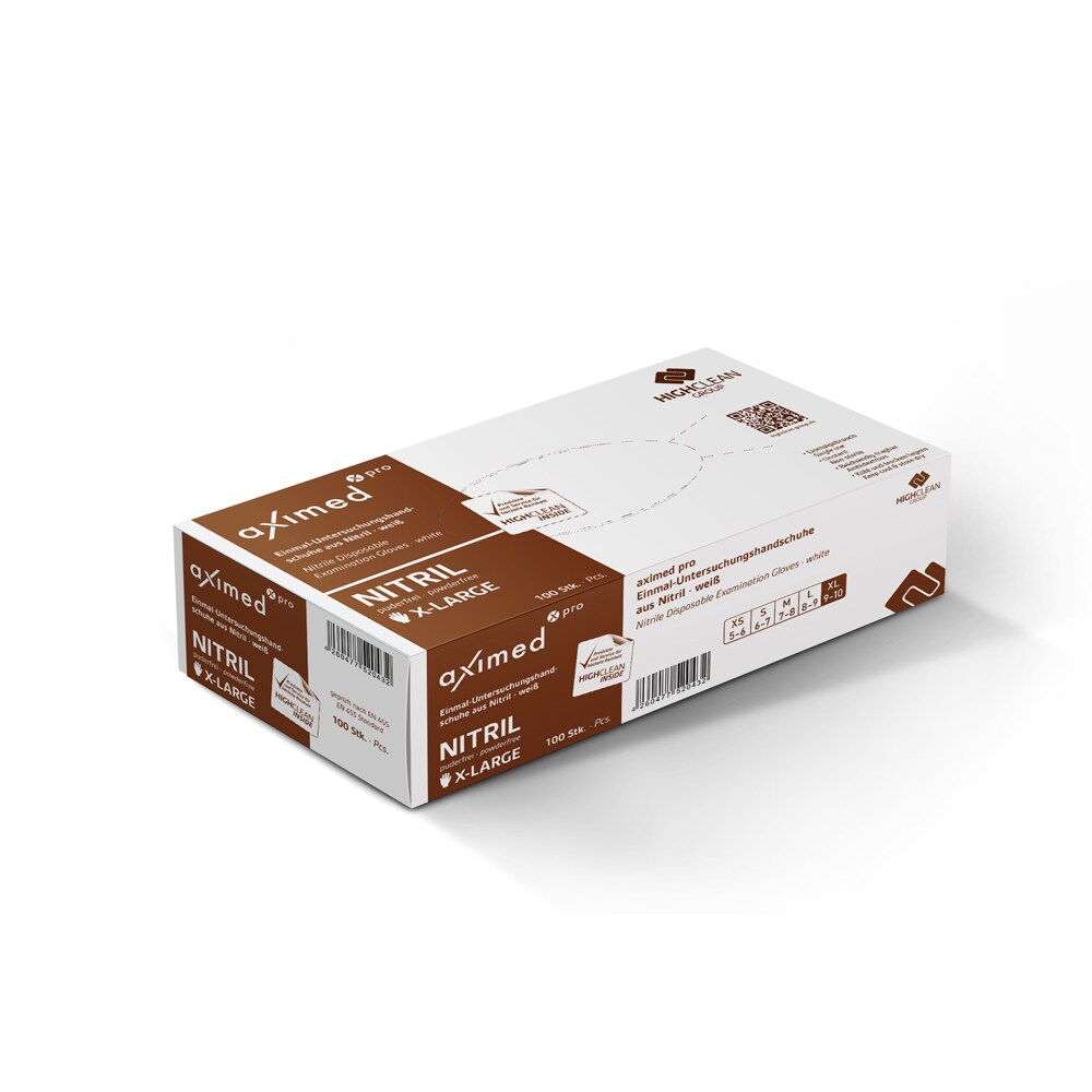 NITRIL Handschuhe Blau Größe XL