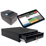 thumbnail of 8" Kassensystem für Einzelhandel: Kiosk, Imbiss, Laden / Terminal, Bondrucker, Geldlade