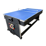 thumbnail of Devessport Multijuego giratorio 4 en 1 Olimpus – Tapete Verde (Billar, Air Hockey – Ping-Pong, Mesa comedor)