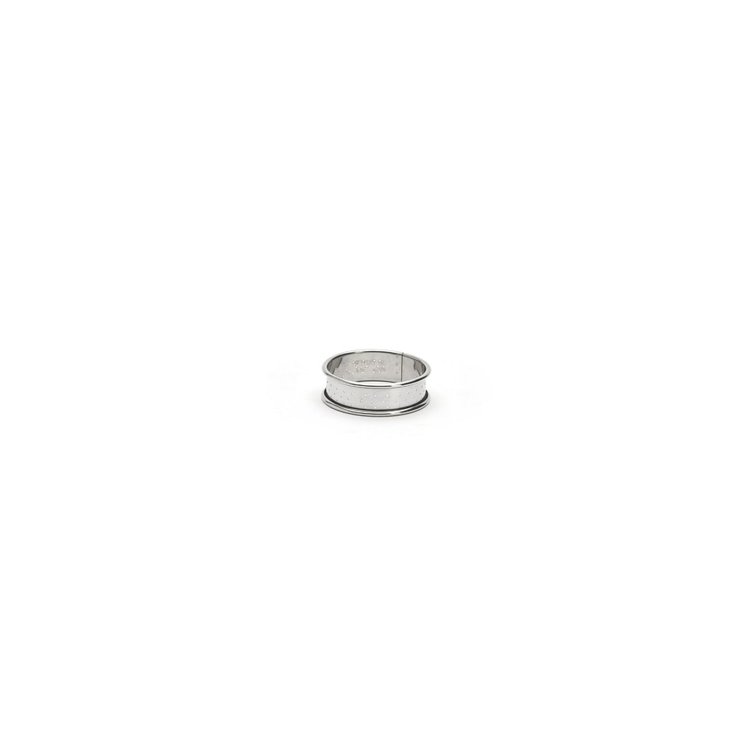 DE BUYER - CERCLE A TARTE INOX PERFORE HT2 Ø06 CM