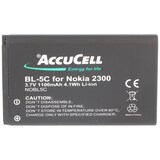 thumbnail of AccuCell Akku passend für Nokia 1101, BL-5C, 1100mAh