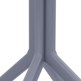 thumbnail of Mesa Sky 80 x 80 cm Gris oscuro