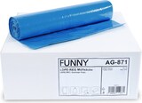 thumbnail of Funny Müllsäcke, blau, 120 Liter, 250 Stück, LDPE-Reg. (10 Rollan á 25 Stück)