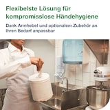 thumbnail of Tork Spender für Seifen und Händedesinfektionsmittel mit Armhebel Weiß S4, geeignet für Flüssigseife, Schaum und Gel, Elevation Design, 564100