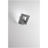 thumbnail of Leva - Applique Led da parete 12W CCT 3000K-4000K, Orientabile 340°, 960 lm, IP54, Grigio Cemento - Perenz