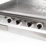 thumbnail of Romux® Plaque à snacker Électrique Lisse en Acier Inoxydable 100 cm Top | Plancha Professionnelle Modèle Table pour Chauffe Rapide avec Thermocouple
