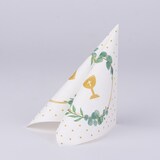 thumbnail of Airlaid Serviette Eukalyptus-Kelch, 33 x 33 cm, 50 Stück - Mank