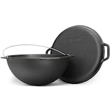 thumbnail of 15L Kazan Schwenktopf Gusseisen Kasan DeckelGrillpfanne Grill Topf Kessel