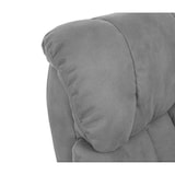 thumbnail of MCA Relaxsessel Calgary 2, Fernsehsessel Sessel, Stoff/Textil 150kg belastbar ~ hellgrau, naturbraun