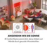 thumbnail of Wonderwall Air Art Kuss Infrarotheizung 101x60cm 600W Fernbedienung Abstrakt
