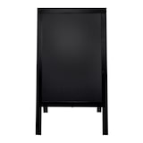 thumbnail of Securit® Duplo tableau de trottoir avec cadre en pin laqué