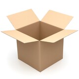 thumbnail of 1 DHL Faltkarton 600 x 600 x 600 mm Versandschachtel Kartons Paket 2 wellig