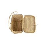 thumbnail of Cesta de Mimbre Picnic multiusos – Cesta de Transporte de mimbre trenzado -