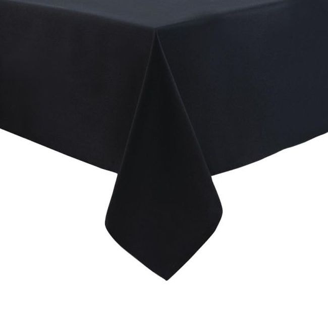 Mitre Essentials Occassions Tafelkleed Zwart 178 x 275 cm