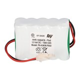 thumbnail of 12V 1600mAh NiMH Akku passend Assa Abloy Besam Unislide Türsysteme USL-MEU Fluchtwegschieber Teilenr.: 33550475