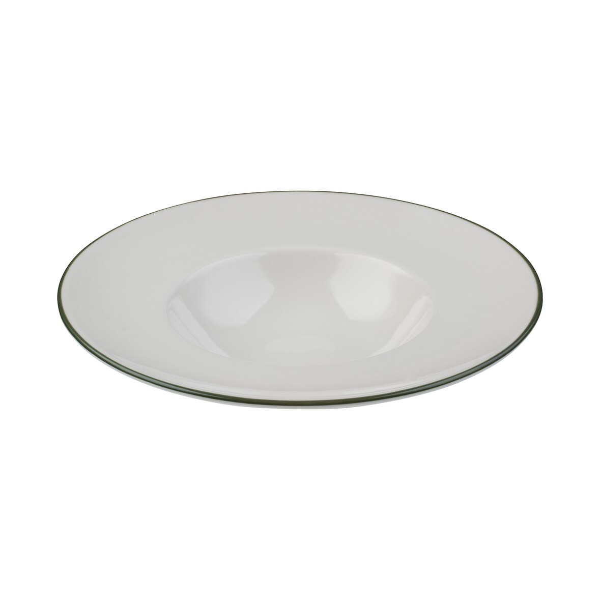 IDFine Modest Green Miro Deep Plate 29 cm 460 cc 6 Stück