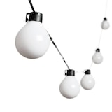 thumbnail of Guirlande guinguette électrique câble avec led Illuminées 25 globes blanc chaud Lotti