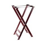 thumbnail of TABLECRAFT - 21 - Soporte de tijera para bandejas - 42 x 42 x 81 cm - Madera