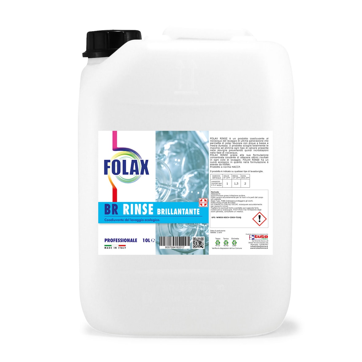 Folax Rinse Brillantante Professionale 10 LT