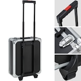 thumbnail of tectake Coffre à outils à roulettes en aluminium, 1 200 pièces  Noir