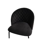 thumbnail of METRO PROFESSIONAL Gepolsterter Restaurantstuhl Montua, Stahl/Polyester,  schwarz