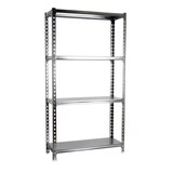 thumbnail of SimonRack Metallregal, 1500x1000x500 mm, 4 Ebenen, Metallboden, 180 kg Biegepunkt, Verzinkt - Simonclick