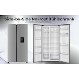 thumbnail of PKM Side by Side Kühlschrank KHSBS510DNFWDDIX - 529 L, Wasserspender