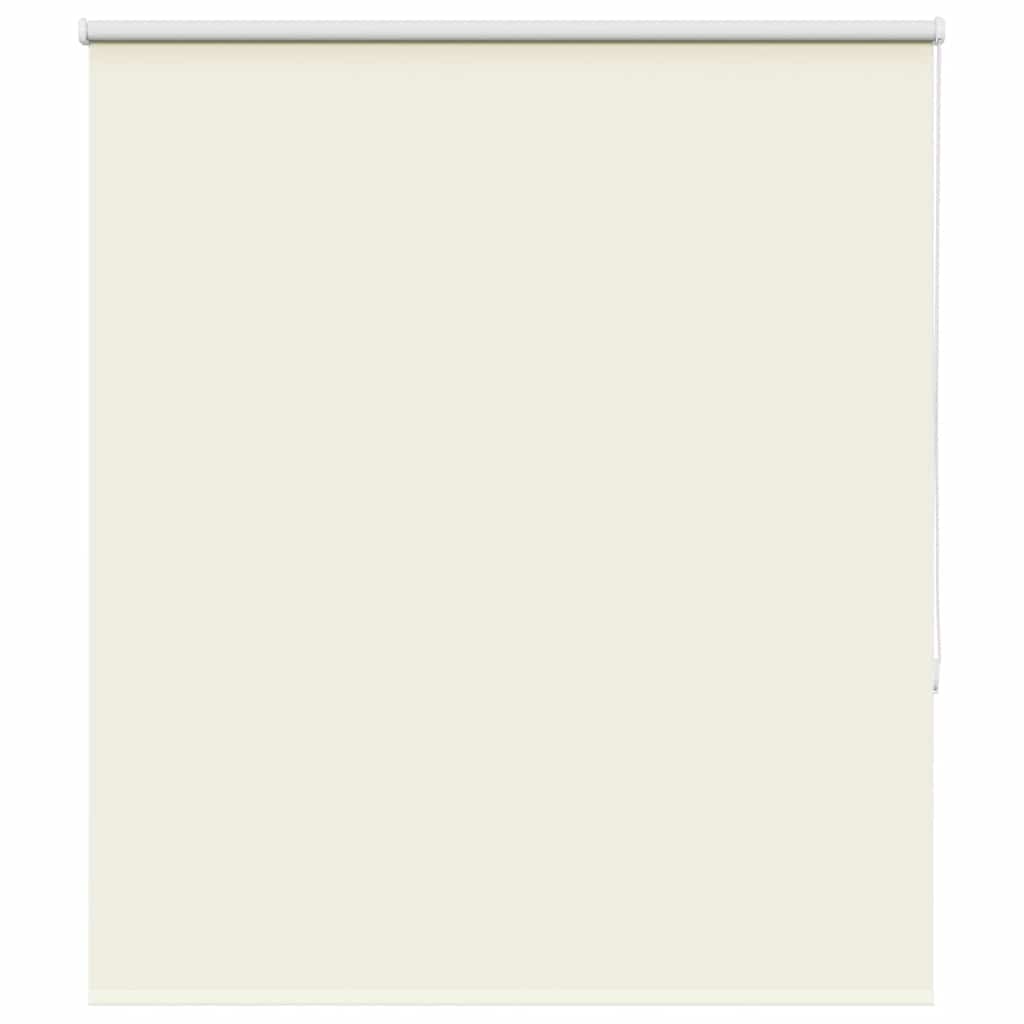 vidaXL Verdunkelungsrollo Cremeweiß 140x130cm Stoffbreite 136,6cm
