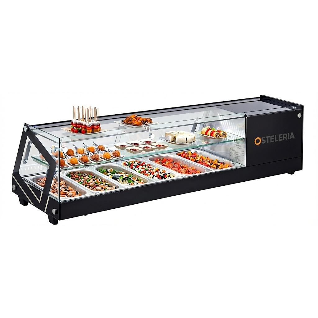 Vitrina refrigerada tapas bandejas 6 OTPR-6 Osteleria