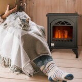 thumbnail of HOMCOM Camino Bioetanolo in Metallo 3h Combustione Serbatoio 0.9L Nero