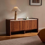 thumbnail of Mobile TV essenziale rettangolare L120 cm legno scuro