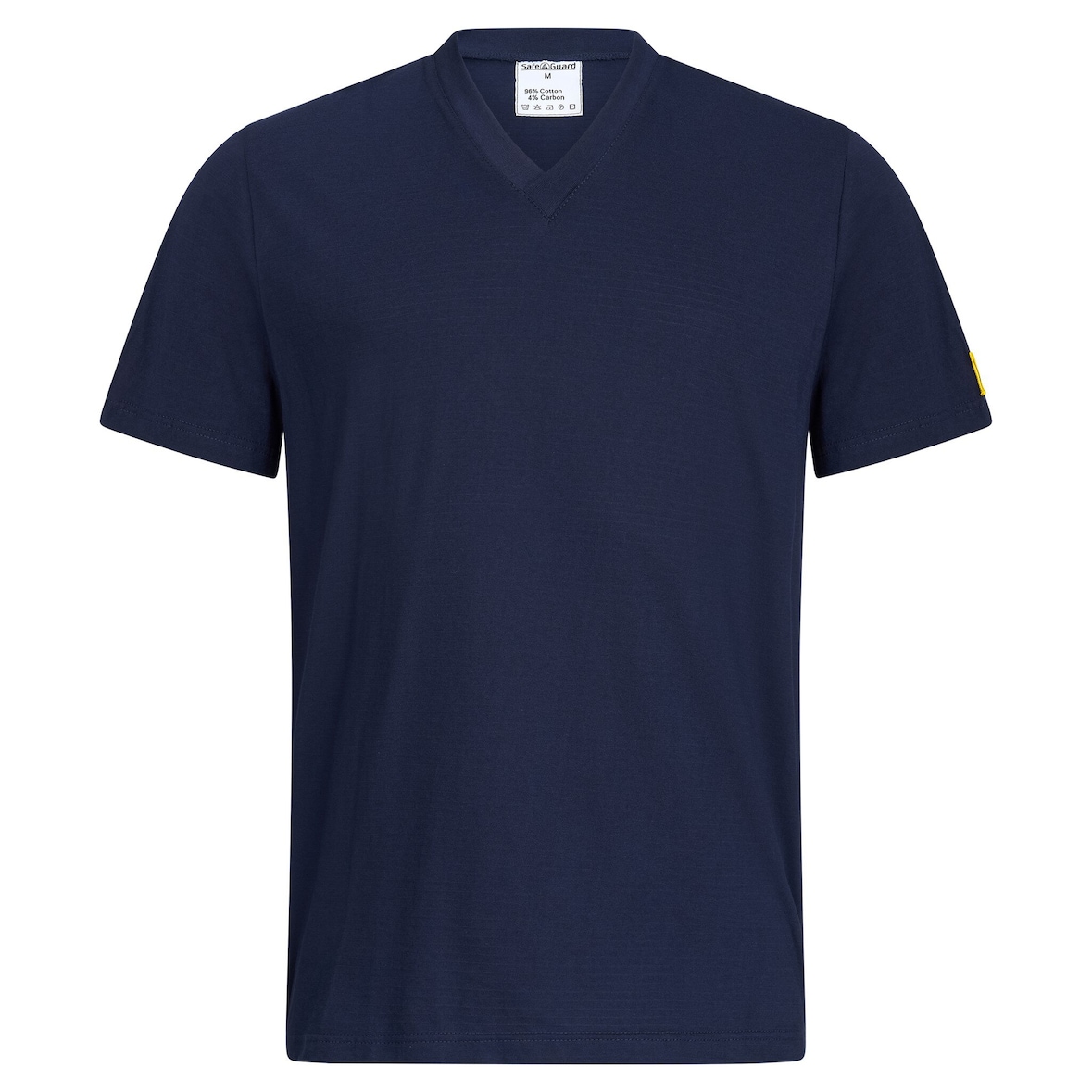 ESD-T-Shirt, V-Ausschnitt, 150g/m², marineblau, M