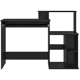 thumbnail of vidaXL Schreibtisch Schwarz Eichen-Optik 120,5 x 44 x 88,5 cm