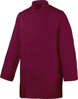 thumbnail of HACCP-Kochjacke langarm, mit Druckknöpfen, Innentaschen : bordeaux 65% Polyester 35%Baumwolle 220 g/m² XL
