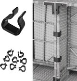thumbnail of tectake Conjunto de salón de ratán con estructura de aluminio «Paris»  Gris Claro