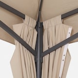 thumbnail of CRO Gazebo rettangolare in acciaio e poliestere 200g PA coating  beige