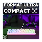 thumbnail of Clavier de jeux - the g-lab - keyz-hydrogen-w/fr - membrane 60 blanc