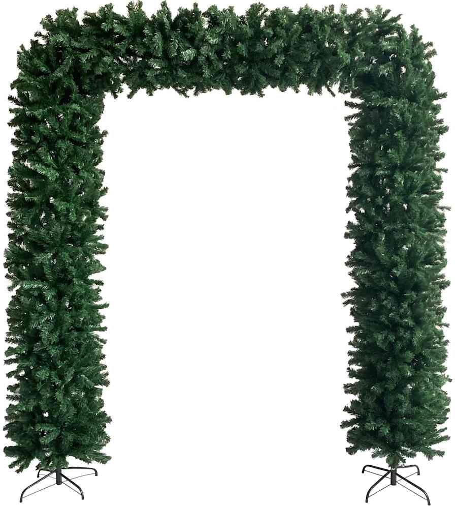vidaXL Weihnachtsgirlande Grün 240 cm