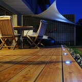 thumbnail of Relaxdays Sonnensegel Dreieck, wasserabweisend, UV-beständig, mit Spannseilen, Terrasse, Balkon, Garten, 3x3x3m, weiß