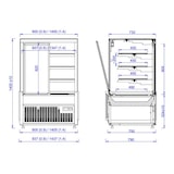 thumbnail of Nero 1.4 gekoelde vitrine