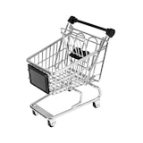 thumbnail of MONOUSO - Mini Carrito de Compra de Acero 13x13,5x9,5cm (1 Ud)
