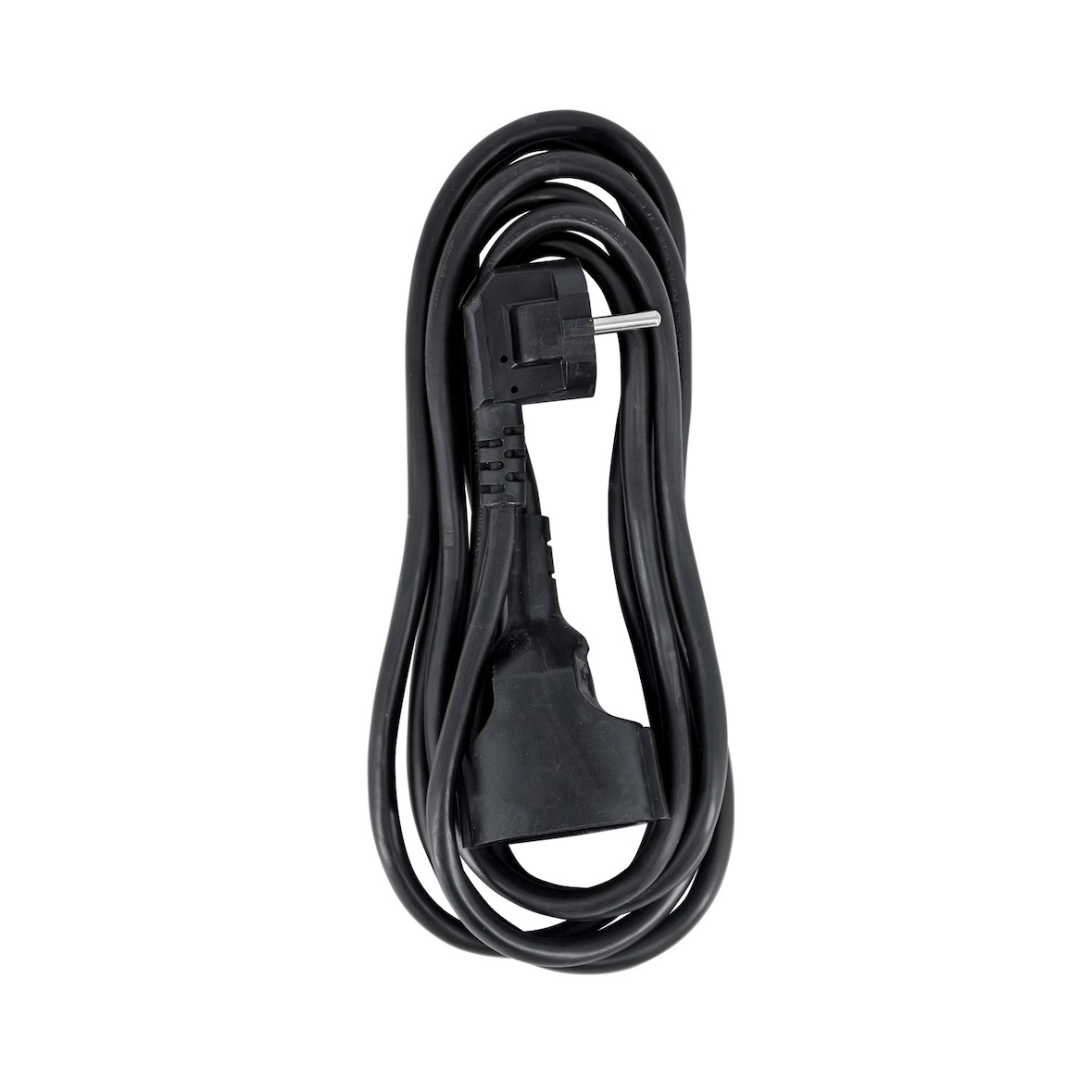 Alargador 3m Enchufe/Clavija Schuko Negro 7hSevenOn